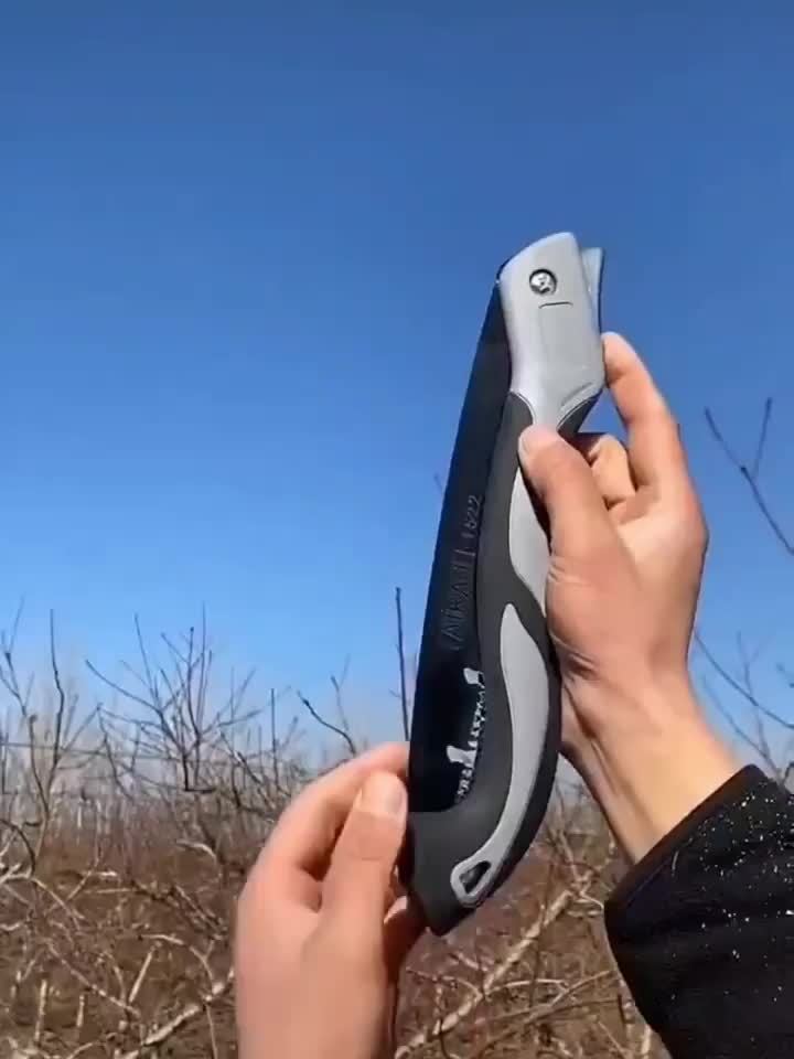 AIRAJ Industrial-Grade Folding Saw, a Manual Cutting Tool with a Non-Slip Durable Handle, Suitable for Outdoor Use, Available in Three Specifications, No Batteries Required