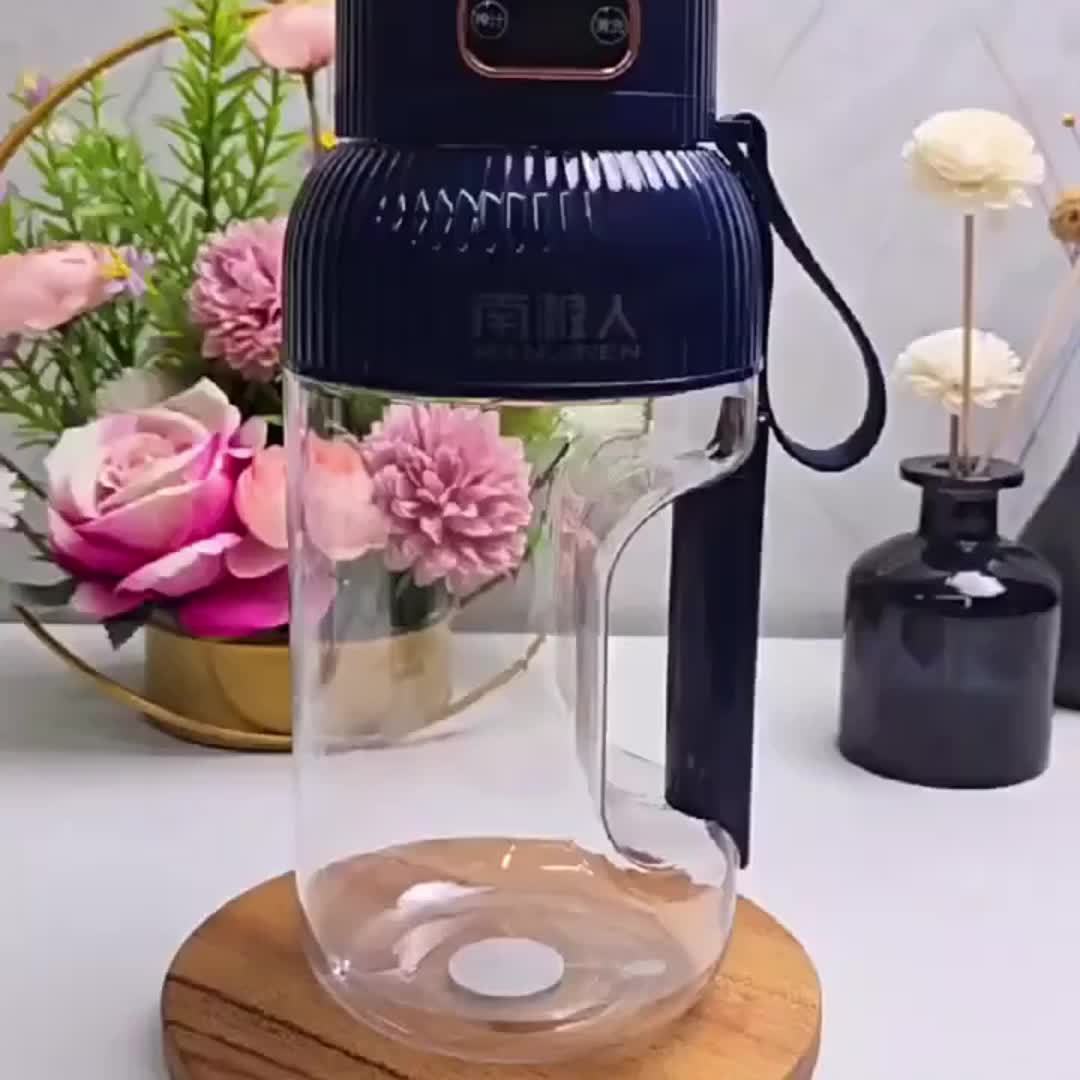 Fruit Juicer, Portable Multifunctional Drink Cup, Upgraded 10-Blade Large Capacity Portable Juicer, Multifunctional Juicer Blender Suitable for Vegetables, Fruits, And Smoothies, Rechargeable Juicer, Suitable for Sports, Travel