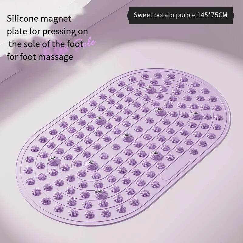 1pcs,Foot acupoint massage pad, anti fatigue desk foldable finger pressure board, indoor stationary running exercise pad