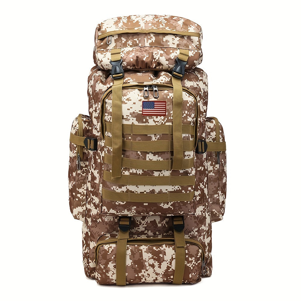 1pc Outdoor Backpack for Camping and Hiking Travel Backpack Mens Backpacks -Great Gift Idea