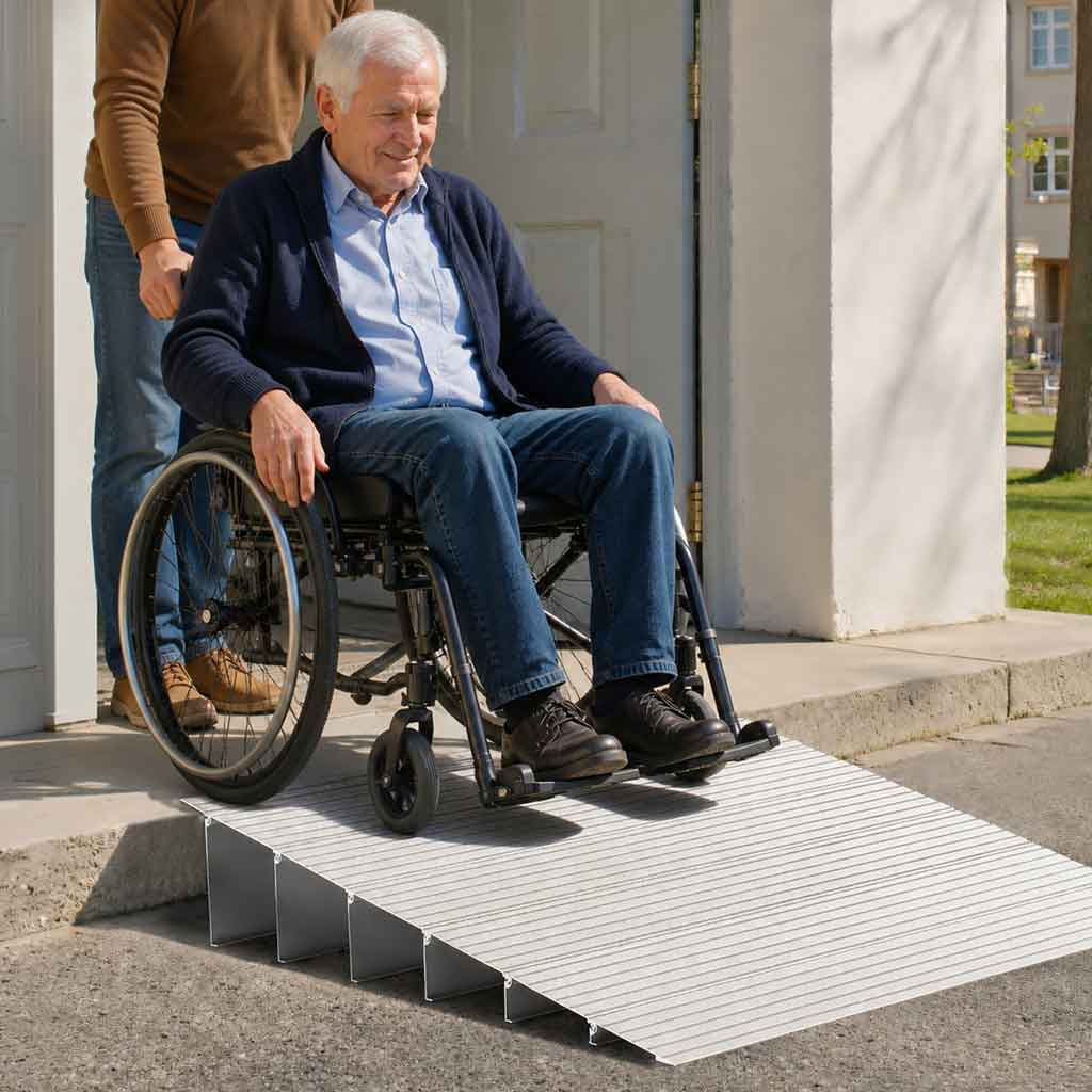 Rampe de Seuil pour Fauteuil Roulant