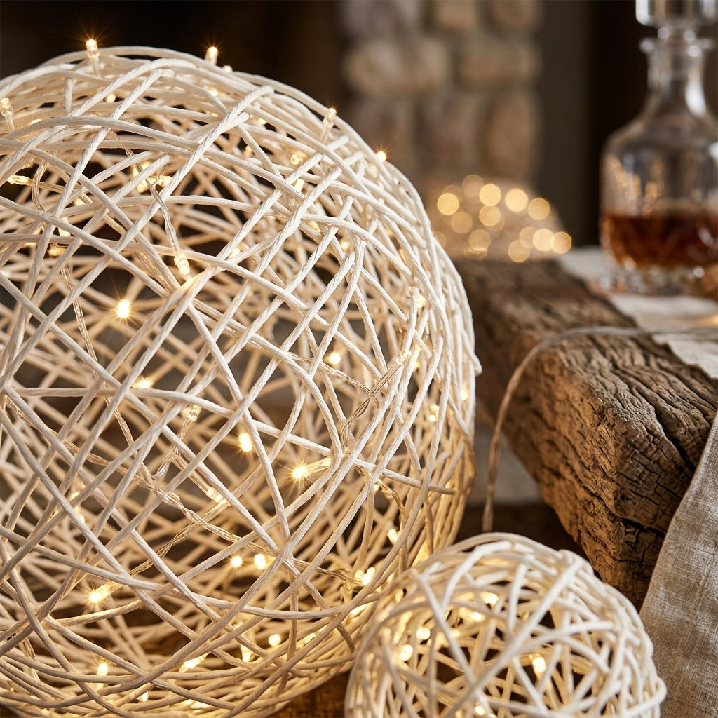 Atmospheric LED Light Ball for Indoors & Outdoors – A Stunning Glow | Indoor Use | Outdoor Ambiance | Versatile Lighting Solution