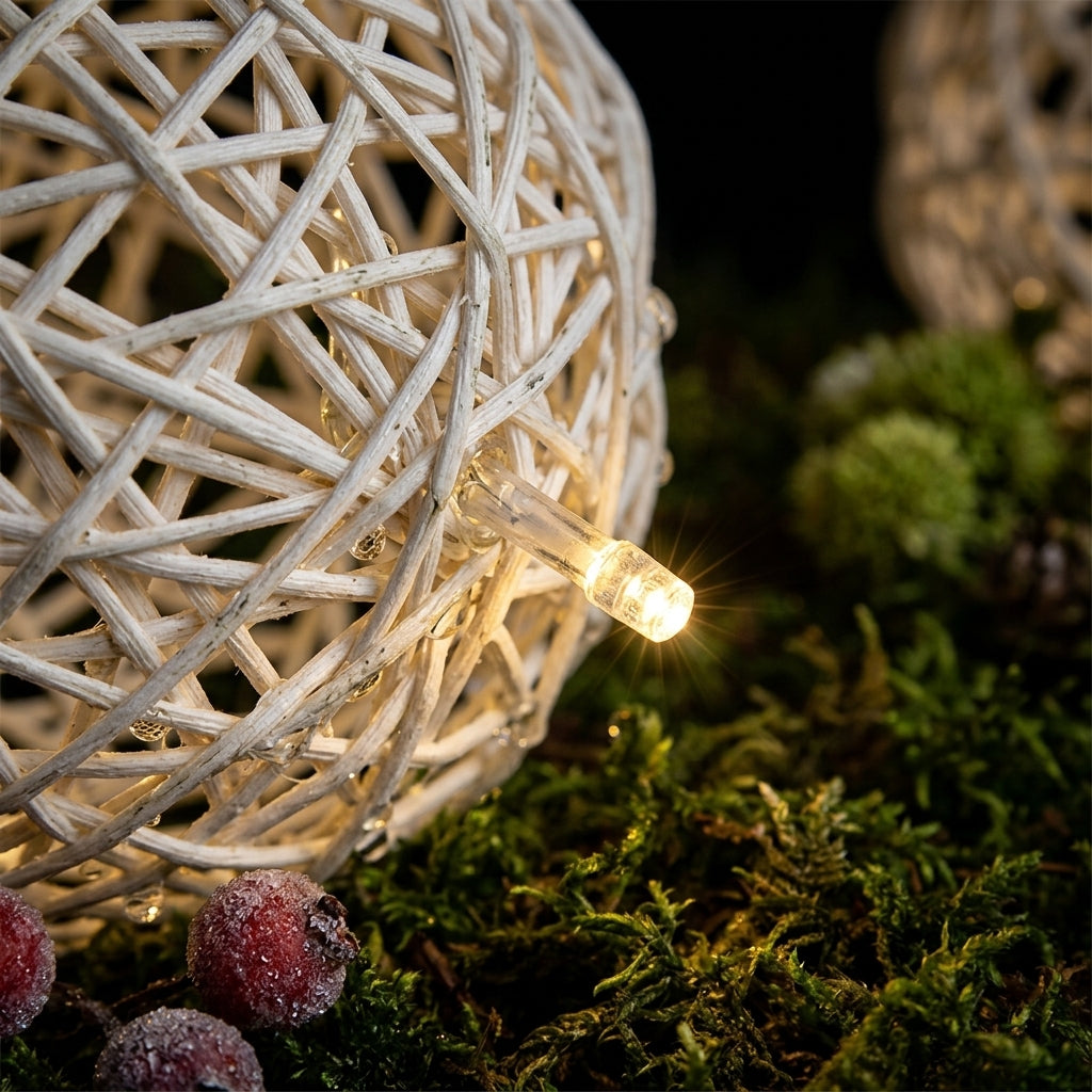 Atmospheric LED Light Ball for Indoors & Outdoors – A Stunning Glow | Indoor Use | Outdoor Ambiance | Versatile Lighting Solution