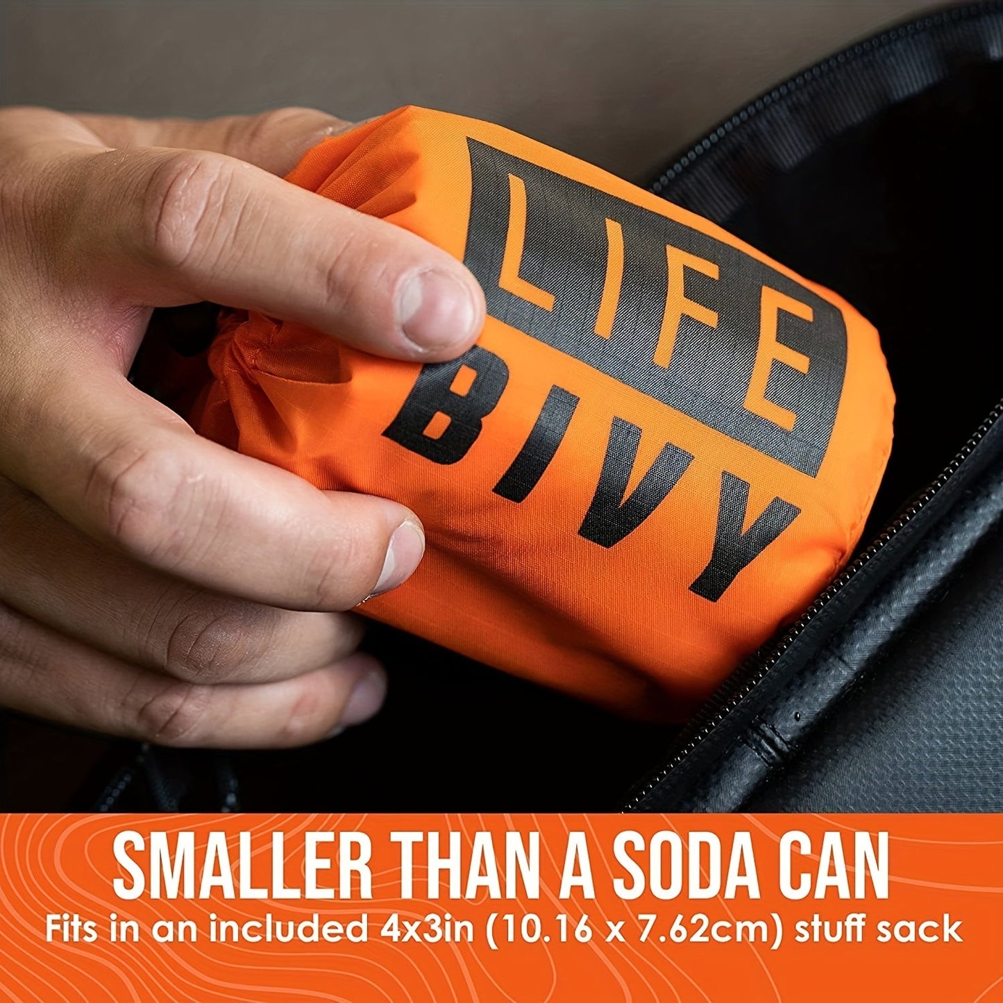 1/2pcs Emergency Sleeping Bag, Survival Bivy Sack, Emergency Blanket, Survival Gear for Outdoor Hiking Camping
