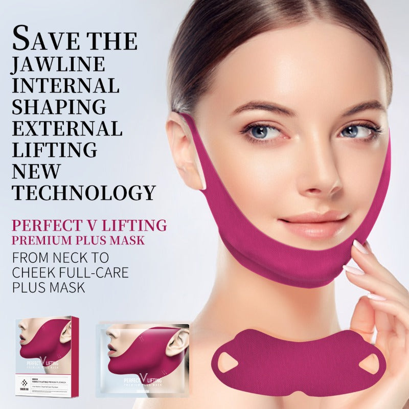 Using Physical Compression, Lifting Relaxed Skin Upward for Temporary Facial Contouring, Making Facial Lines Appear Firmer. Some Upgraded Versions Feature Double-Layer Compression, Specifically Tightening The Chin Area
