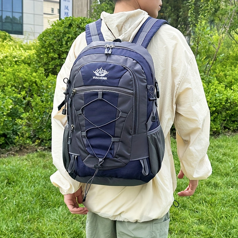 Multi Functional Outdoor Moutaineering Bag, Lightweight Travel Hiking Luggage Storage Backpack, Can Fix Hiking Poles, The Bag May Have a Slight Color Difference Due to Lighting