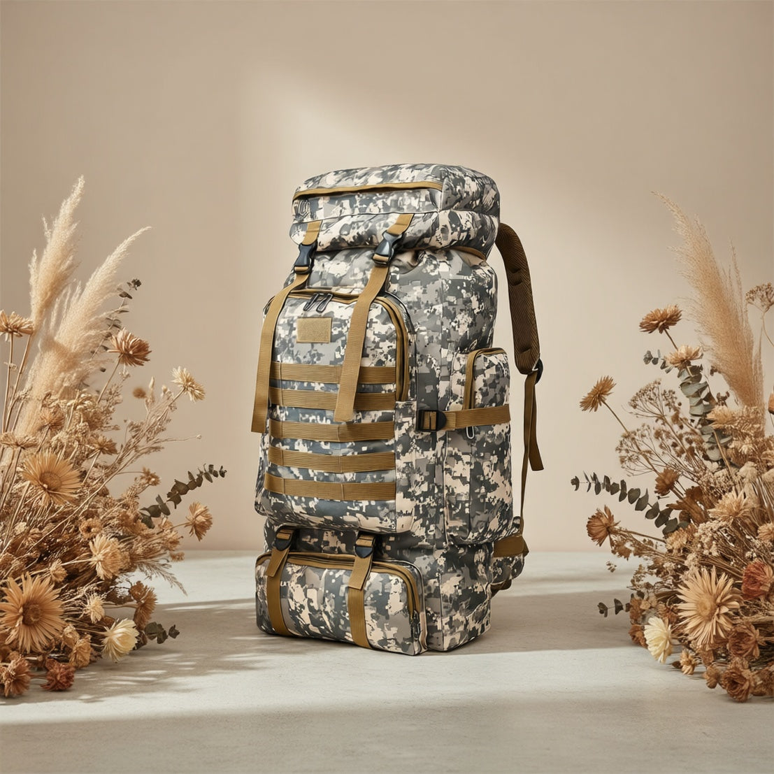 1pc Outdoor Backpack for Camping and Hiking Travel Backpack Mens Backpacks -Great Gift Idea
