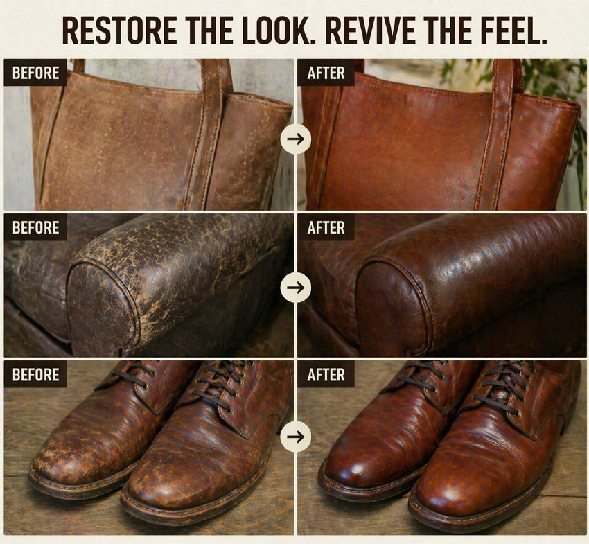 Vodlans™ Leather Repair & Restore Balm – Make Old Leather Look New Again