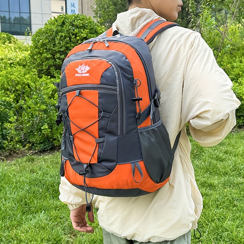 Multi Functional Outdoor Moutaineering Bag, Lightweight Travel Hiking Luggage Storage Backpack, Can Fix Hiking Poles, The Bag May Have a Slight Color Difference Due to Lighting