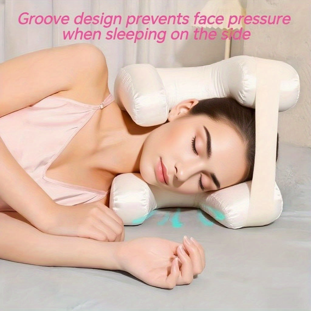 Zero-Pressure Slow-Rebound Pillow, Soft Touch for Cheeks, Promotes Deep Sleep