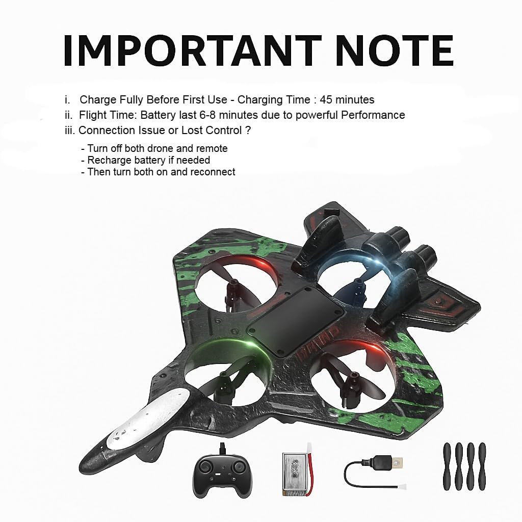 Mortal Combat RC Fighter Jet | Gyro Stabilization | Plastic Body