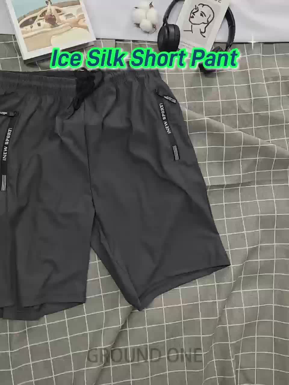 Men'S High-Elasticity Summer Shorts with Drawstring Waist And Zipper Pockets - Navy Blue, Casual Outdoor And Fitness Gear, Breathable Nylon-Spandex Blend, Ideal for Gym, Hiking And Daily Wear, Outdoor Shorts|Drawstring Shorts|Durable Shorts