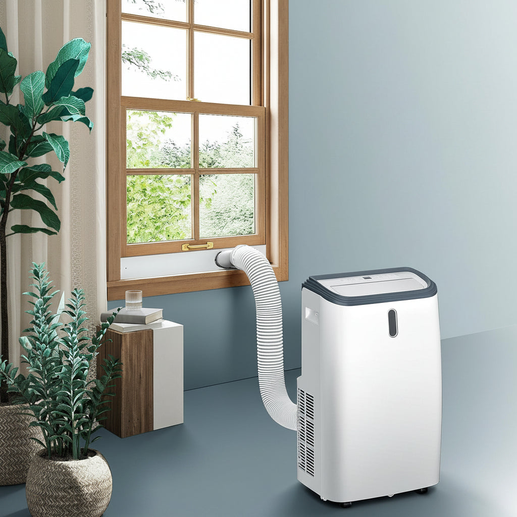 Aire acondicionado portátil 12000 BTU enfriador y deshumidificador