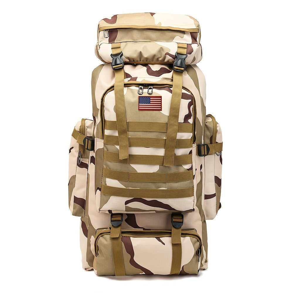 1pc Outdoor Backpack for Camping and Hiking Travel Backpack Mens Backpacks -Great Gift Idea