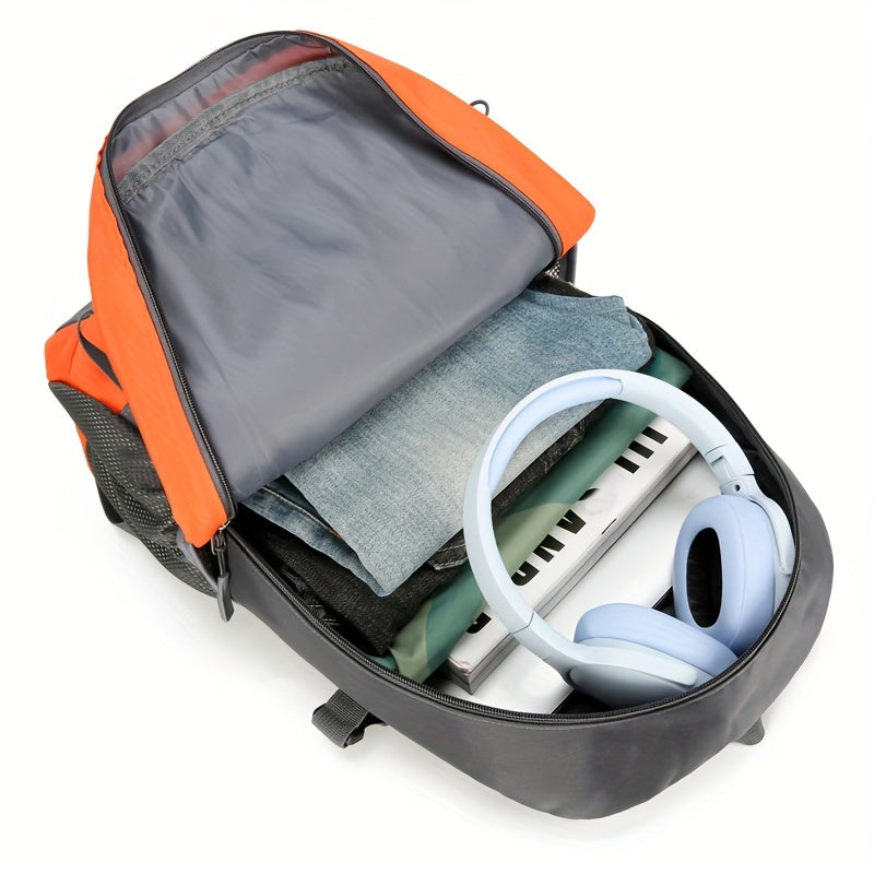 Multi Functional Outdoor Moutaineering Bag, Lightweight Travel Hiking Luggage Storage Backpack, Can Fix Hiking Poles, The Bag May Have a Slight Color Difference Due to Lighting