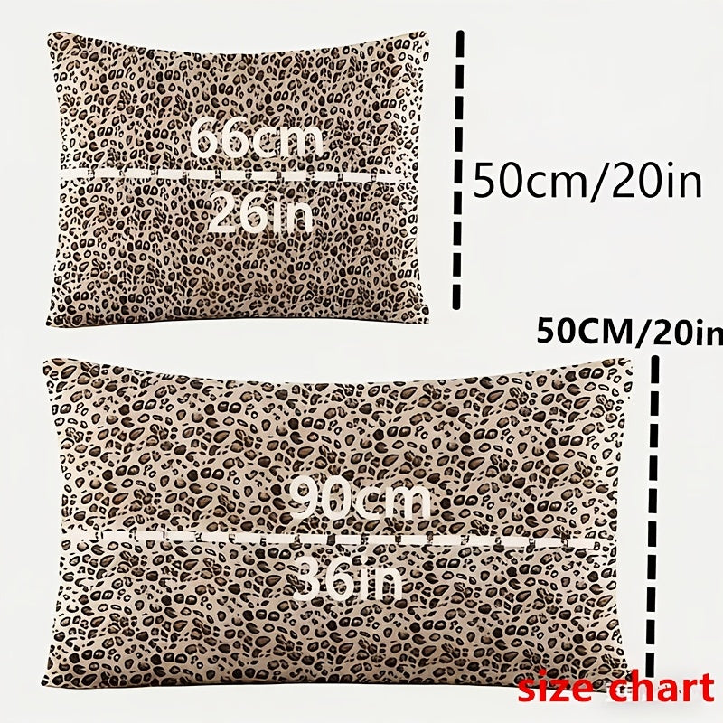 1pc Luxurious 100% Mulberry Silk Pillowcase with Zipper Closure - Soft Leopard Print, Polka Dot & Floral Designs, Skin-Friendly & Durable, Multiple Colors Available