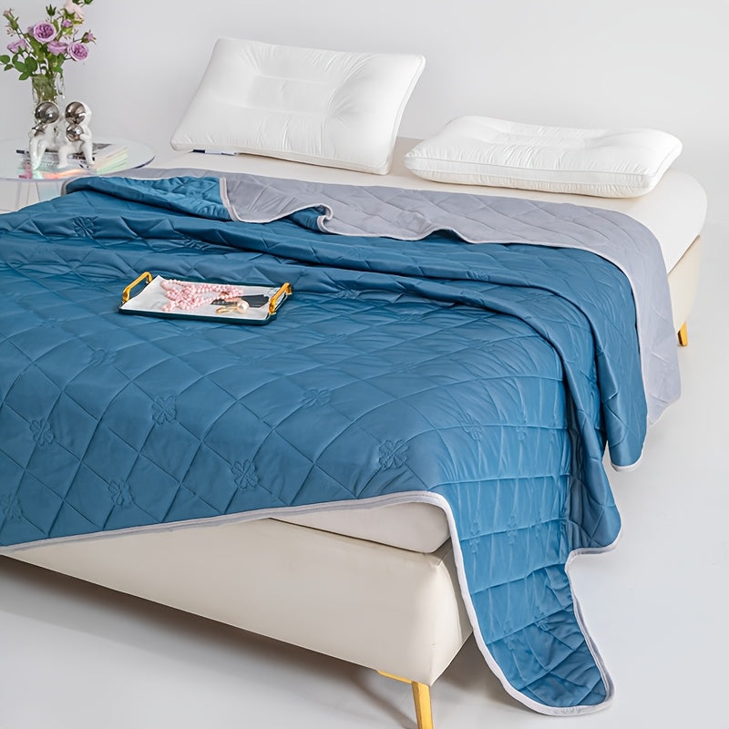 1pc Cooling Blanket Cooling Mat Suitable for Hot Sleepers Cooling Throw Lightweight Cooling Blanket Large Size Summer Heat-Absorbing Cover, Keeping Adults Cool Summer Blanket Soft Breathable Smooth Lightweight