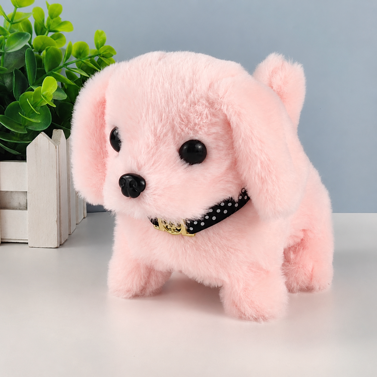 Dog Toy Interactive Puppy Plush Walking Barking Pet