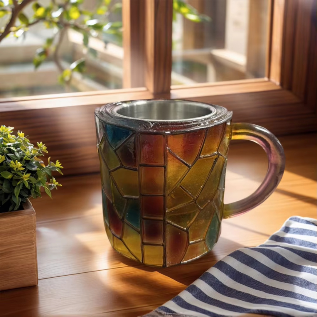 Coffee Mug Glass Book Mug Literary Style Drinkware Cup