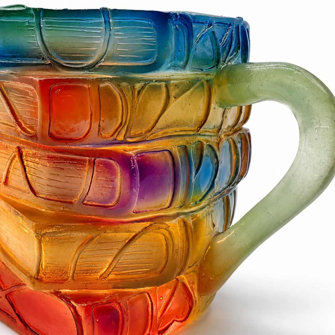 Coffee Mug Glass Book Mug Literary Style Drinkware Cup