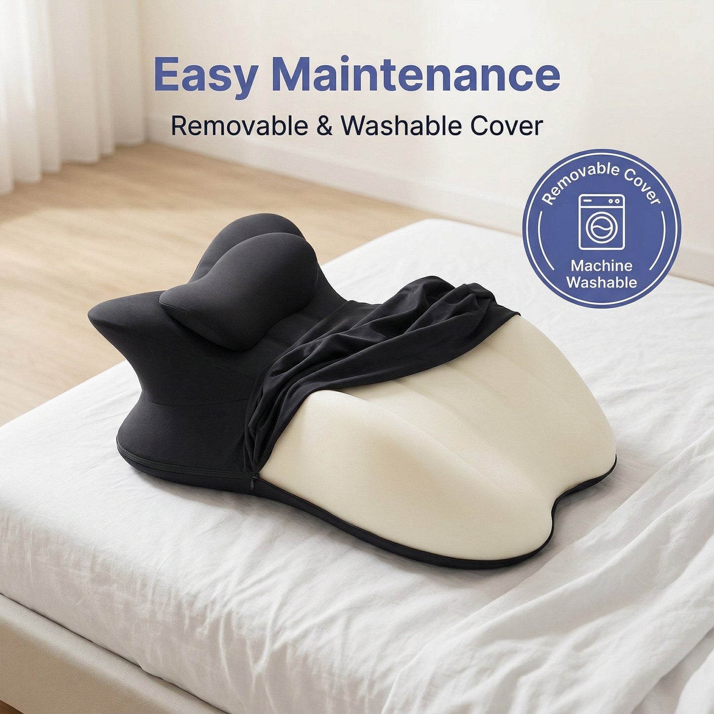 Waterproof Intimacy Pillow – Comfort for Every Position