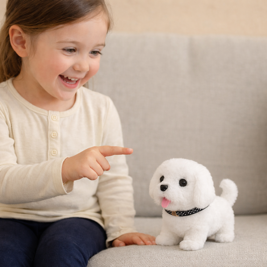 Dog Toy Interactive Puppy Plush Walking Barking Pet