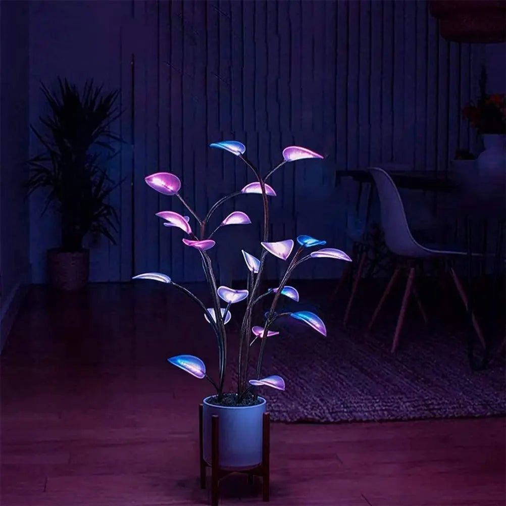 LED-Zimmerpflanze mit programmierbarem Ambiente-Licht