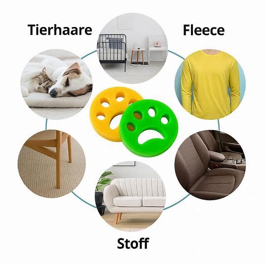 Tierhaareentferner Für Wäsche Für Alle Haustiere | 1+1 GRATIS