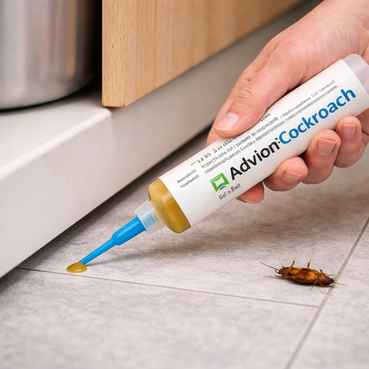 Gel Control Cucarachas Interior Jeringa Elimina Plagas Eficiente