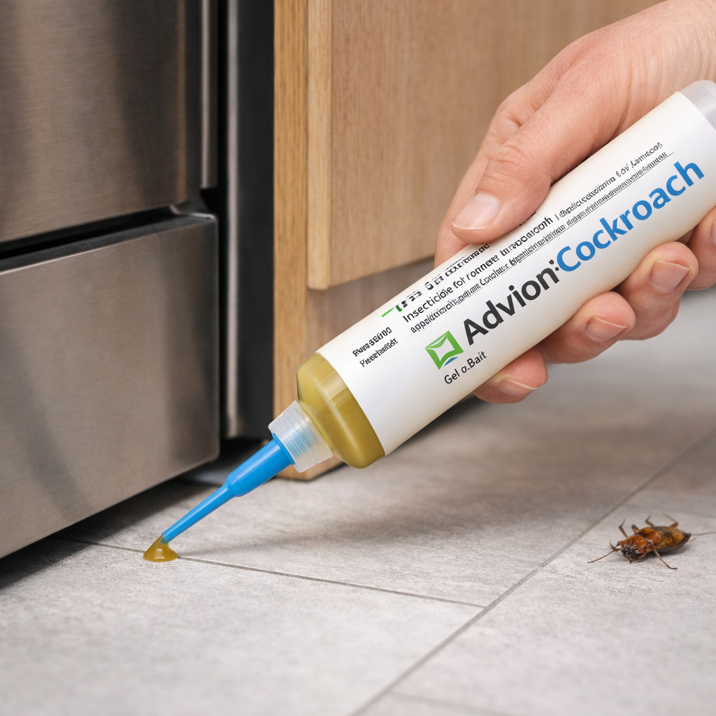 Gel Control Cucarachas Interior Jeringa Elimina Plagas Eficiente