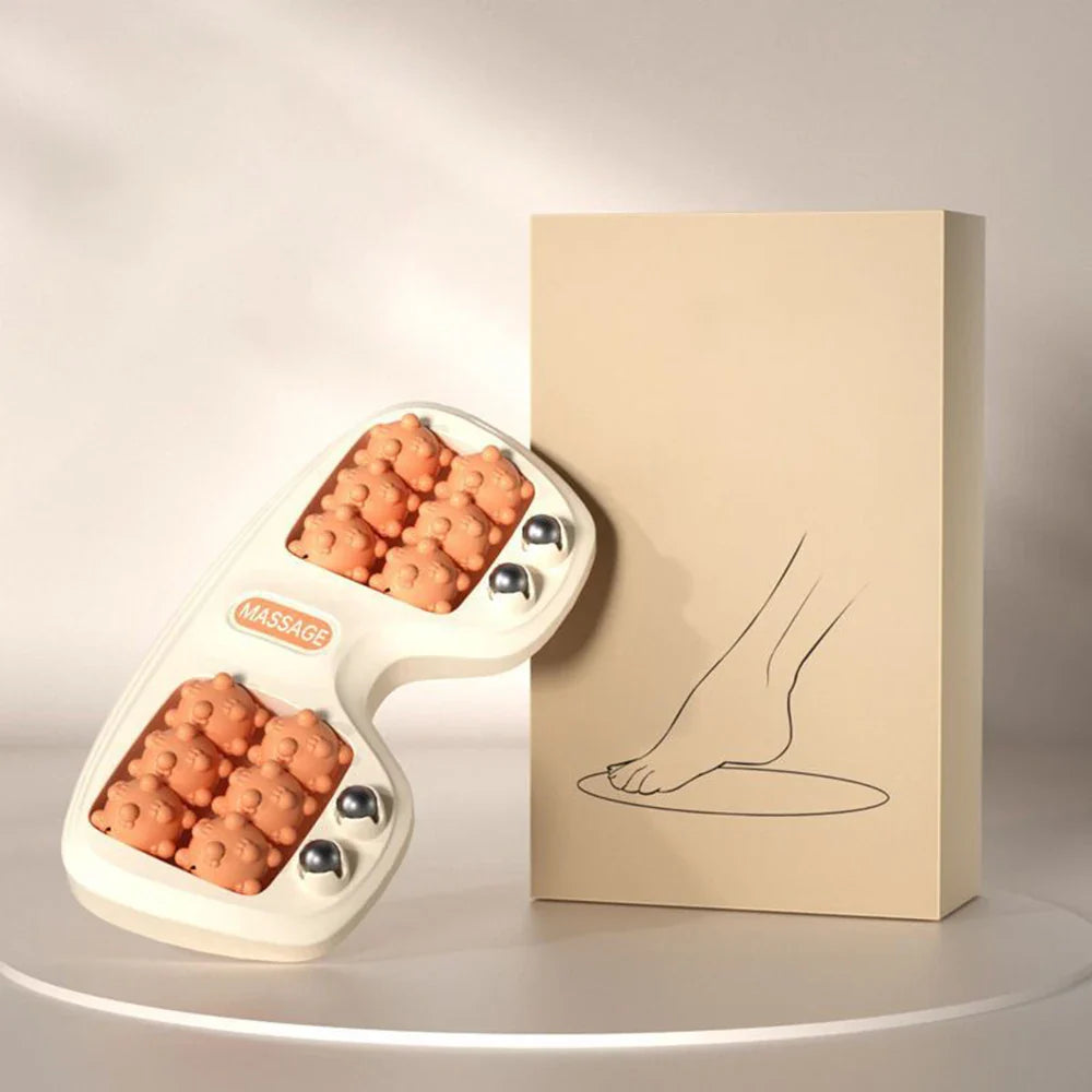 Foot Roller Massager Foot Massage Magnetic Bead Roller Multi-Point Foot Massage Foot Therapy Rubbing Foot Massager Tri Color