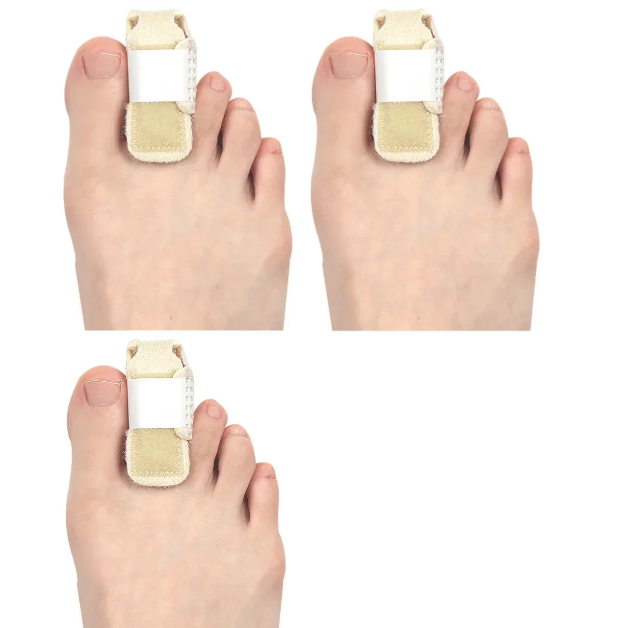 1/2/3/4Pcs Toe Splint Toes Straightener for Hammer Toe Corrector for Women Toe Brace Hammertoe Splint Toe Wrap Toe Covers Broken