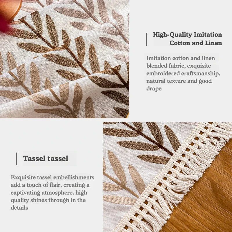 New table runner, long cloth for coffee table and TV cabinet, decorative home use