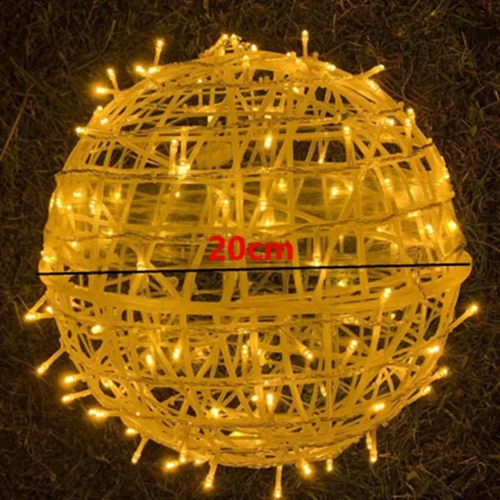 Atmospheric LED Light Ball for Indoors & Outdoors – A Stunning Glow | Indoor Use | Outdoor Ambiance | Versatile Lighting Solution