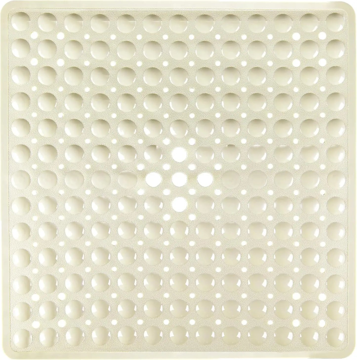 53x53cm Non Slip Shower Mat for Inside Shower Stall Mats for Bathroom Floor, Soft Bath Mat for Bathtubs with Big Suction Cups