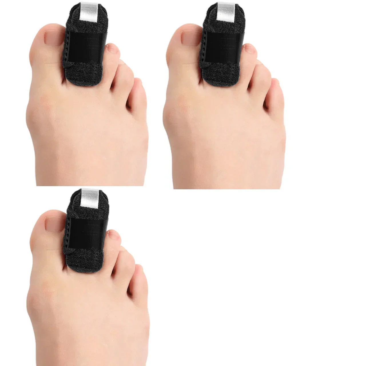 1/2/3/4Pcs Toe Splint Toes Straightener for Hammer Toe Corrector for Women Toe Brace Hammertoe Splint Toe Wrap Toe Covers Broken
