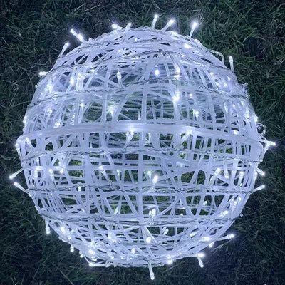 Atmospheric LED Light Ball for Indoors & Outdoors – A Stunning Glow | Indoor Use | Outdoor Ambiance | Versatile Lighting Solution