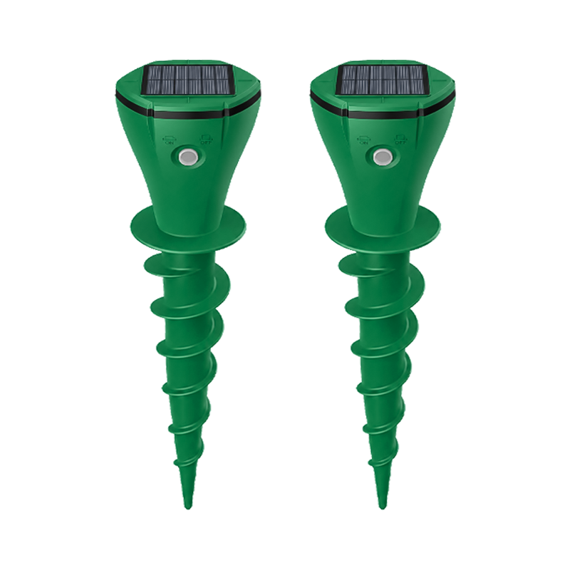 🔥Vodlans™ Solar Powered Waterproof Screw Mole Repellent