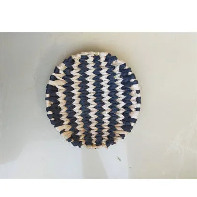 Boho Hand Woven Wall Basket Hanging Home Decorative Rustic Wall Basket Decor Pendants For Kitchen Farmhouse Table Living Room