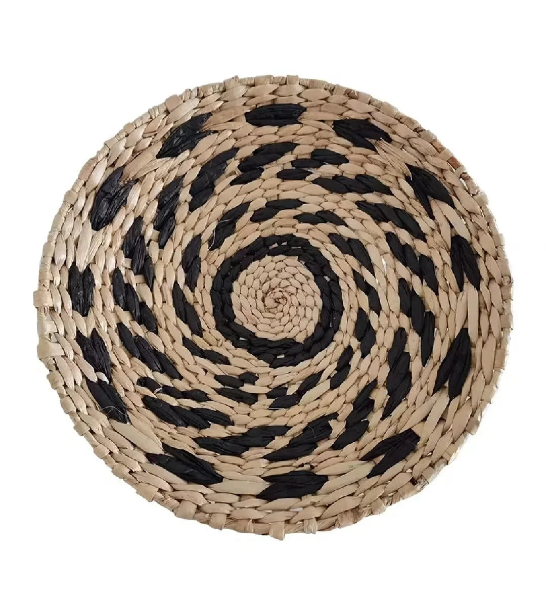Boho Hand Woven Wall Basket Hanging Home Decorative Rustic Wall Basket Decor Pendants For Kitchen Farmhouse Table Living Room