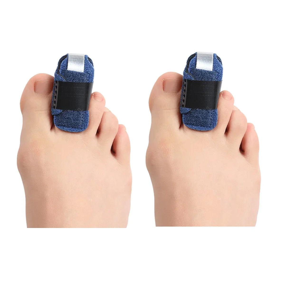 1/2/3/4Pcs Toe Splint Toes Straightener for Hammer Toe Corrector for Women Toe Brace Hammertoe Splint Toe Wrap Toe Covers Broken