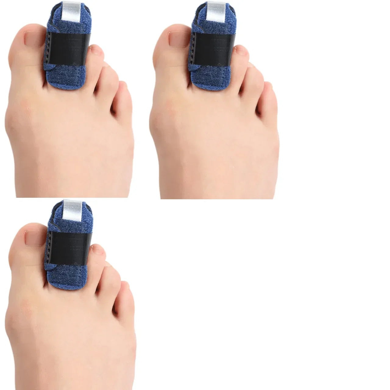 1/2/3/4Pcs Toe Splint Toes Straightener for Hammer Toe Corrector for Women Toe Brace Hammertoe Splint Toe Wrap Toe Covers Broken