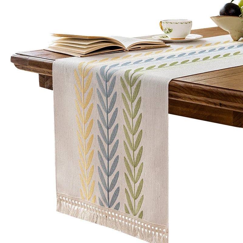 New table runner, long cloth for coffee table and TV cabinet, decorative home use