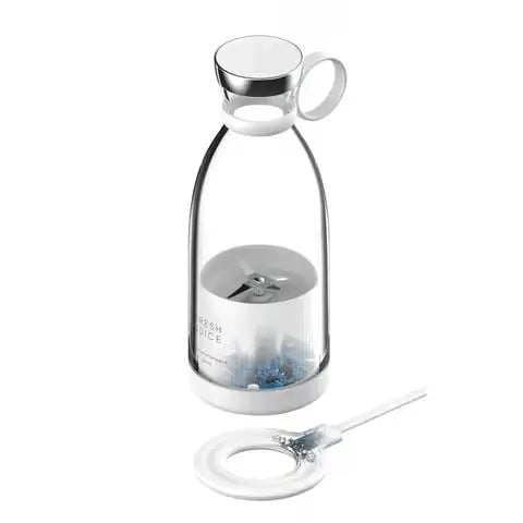 Kabelloser Smoothie-Mixer to go – USB-Akku, 6 Edelstahl-Klingen, BPA-frei
