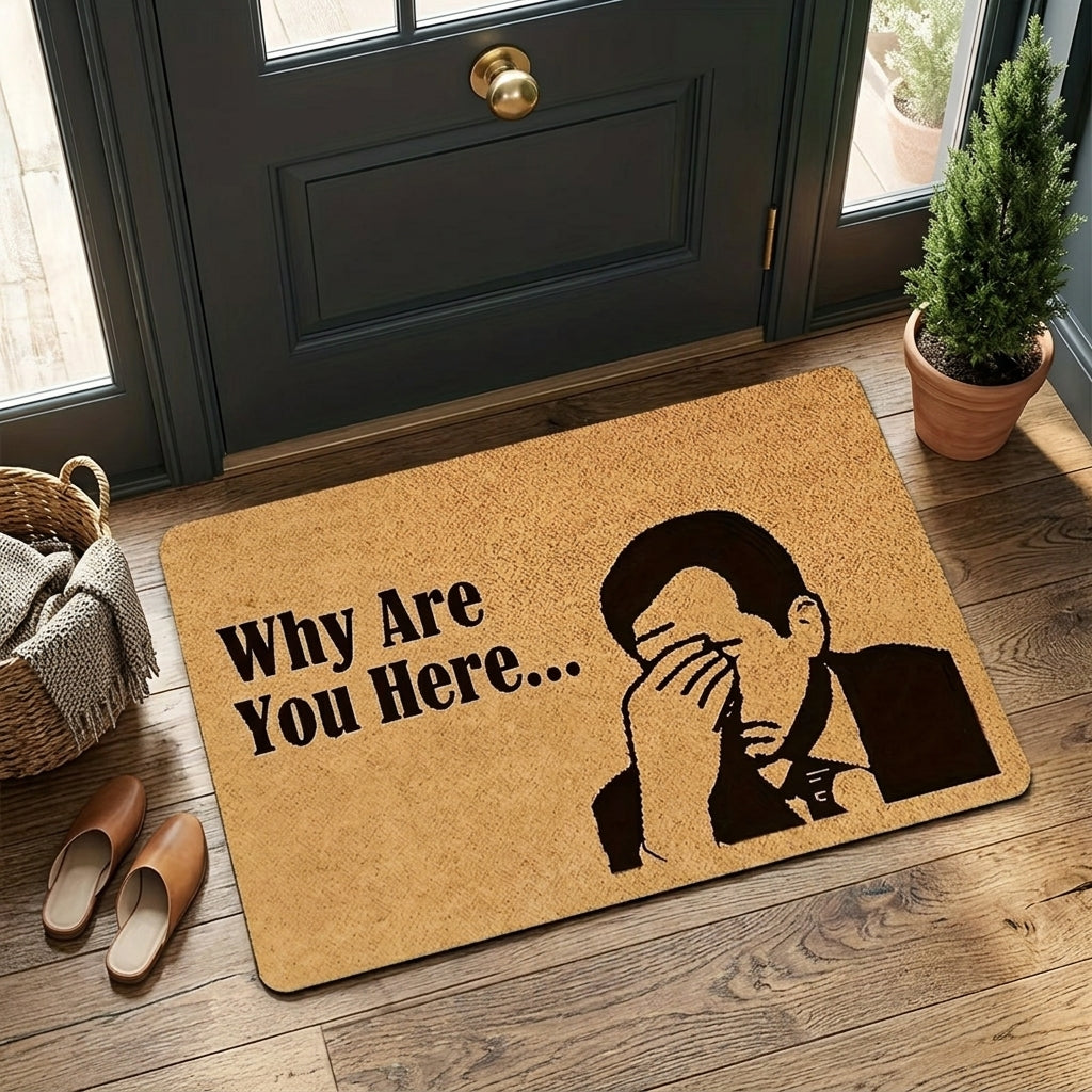 Not So Welcoming Door Mat