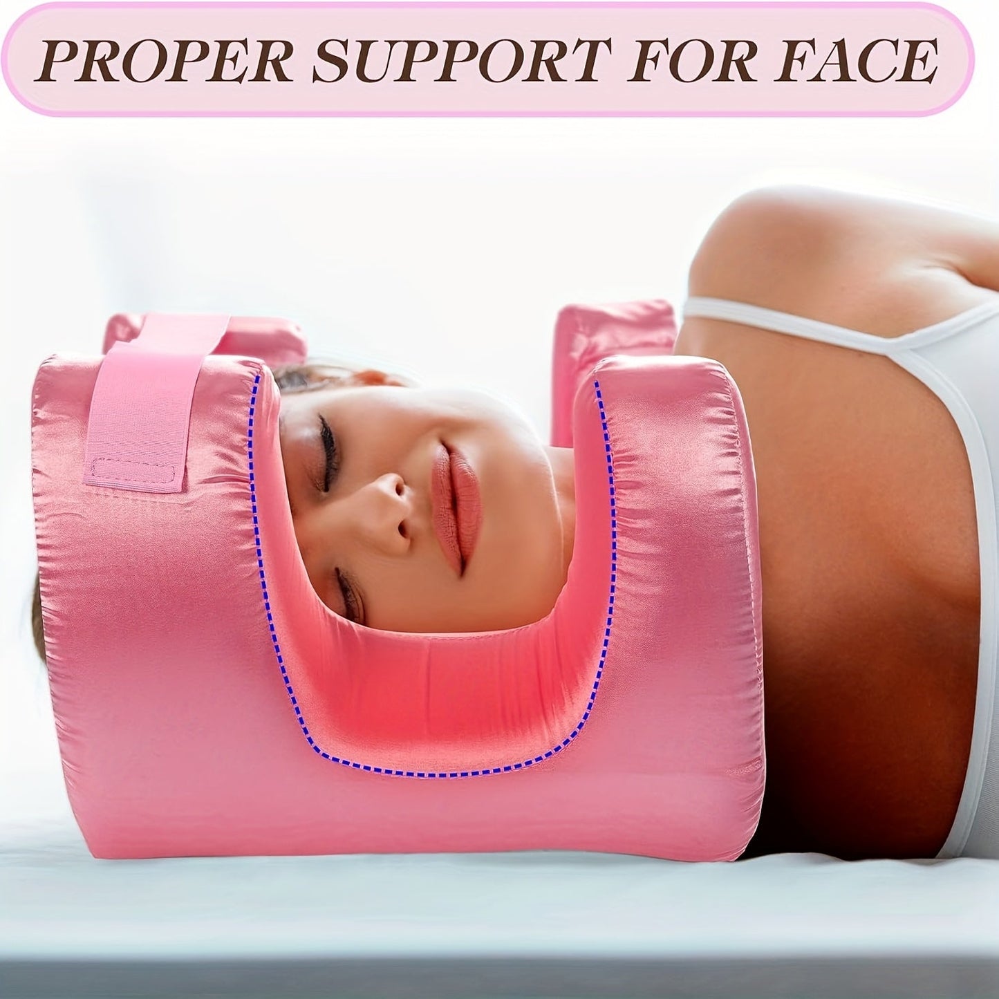 Zero-Pressure Slow-Rebound Pillow, Soft Touch for Cheeks, Promotes Deep Sleep