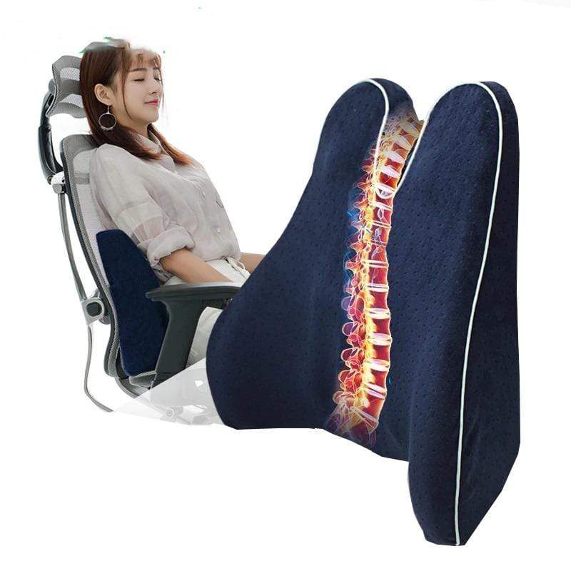 Back Support Cushion with Memory Foam Design