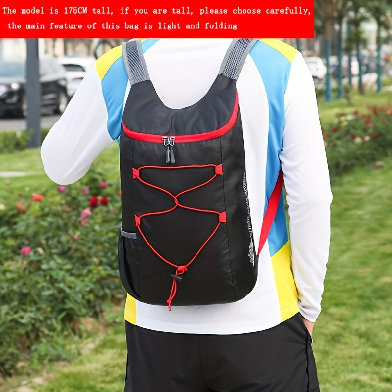 Multi-Functional Outdoor Folding Backpack Portable Mountain Biking Backpack Travel Backpack