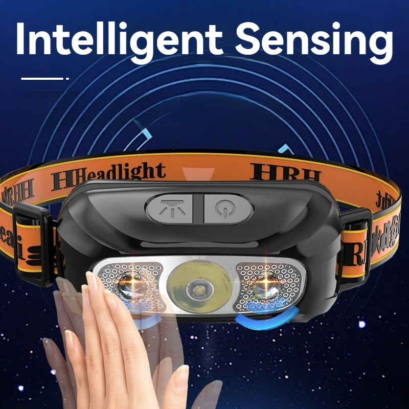 2pcs High Lumens LED Headlamp Super Bright Headlight Ootdoor Head Lamp Head Flashlight for Camping Hiking Cycling Hunting