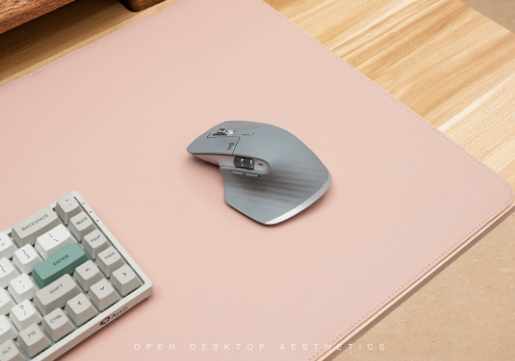 PU-Leren Bureauonderlegger met Antislip Onderkant voor Kantoor en Gaming